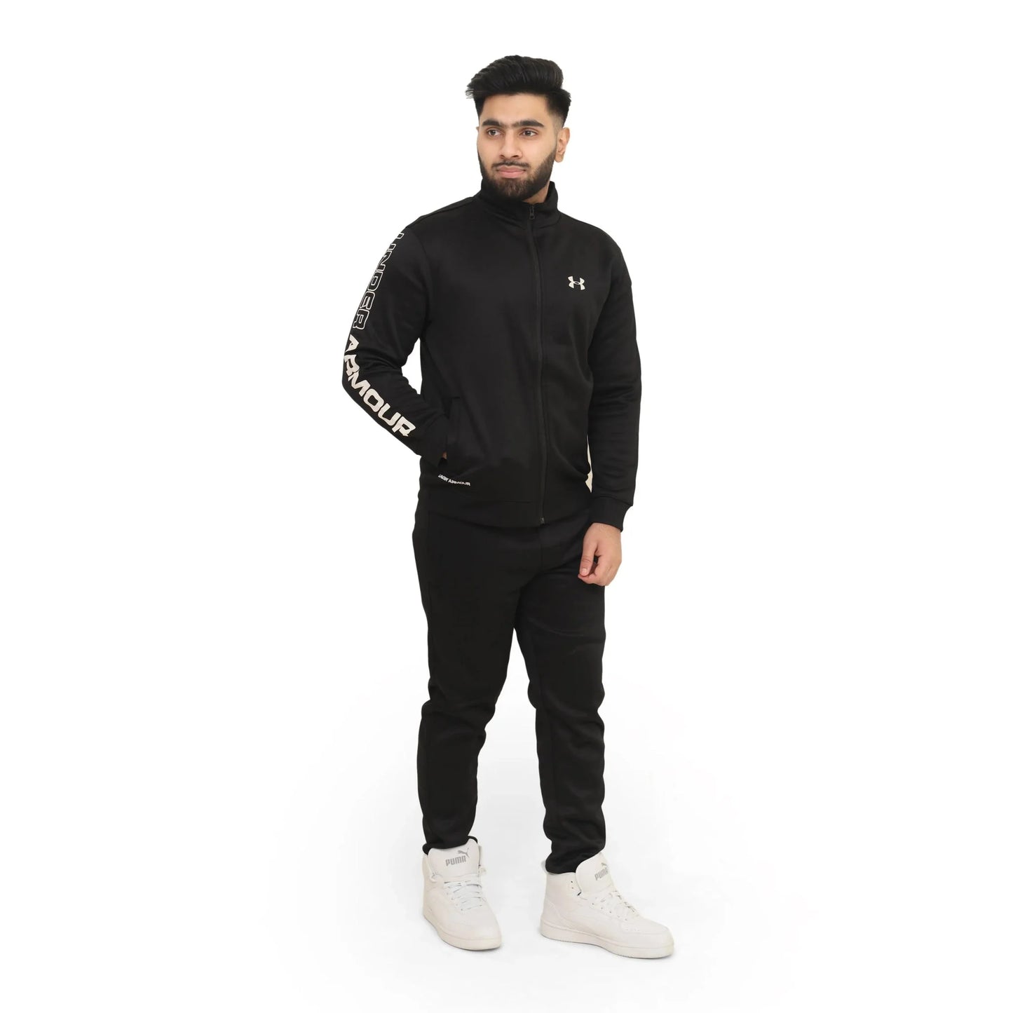 Black Under Armour Men's Knit Track Suit - My Store